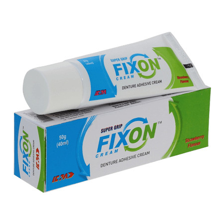 Fixon Denture Adhesive Cream For Dentures From ICPA Health